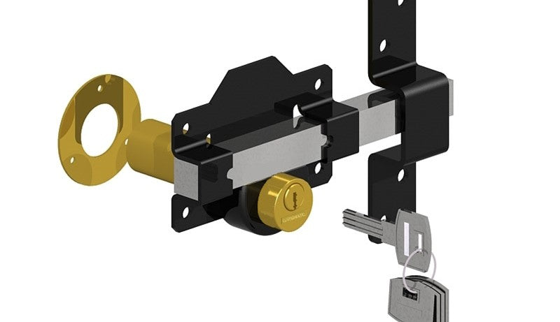 Premium Double Locking Long Throw Gate Latches